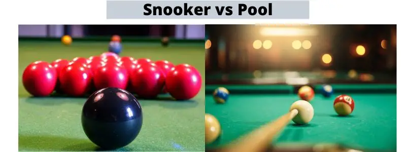 snooker vs pool